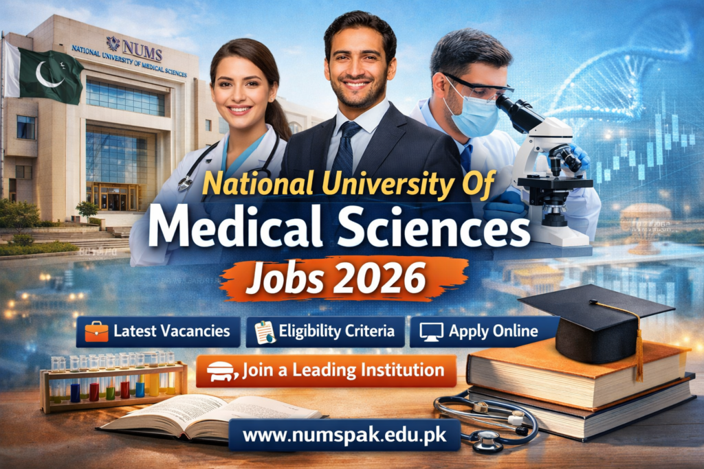 National University Of Medical Sciences Jobs 2026