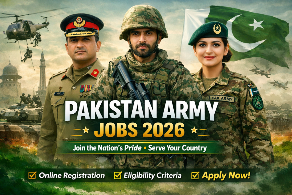 Pakistan Army Jobs 2026