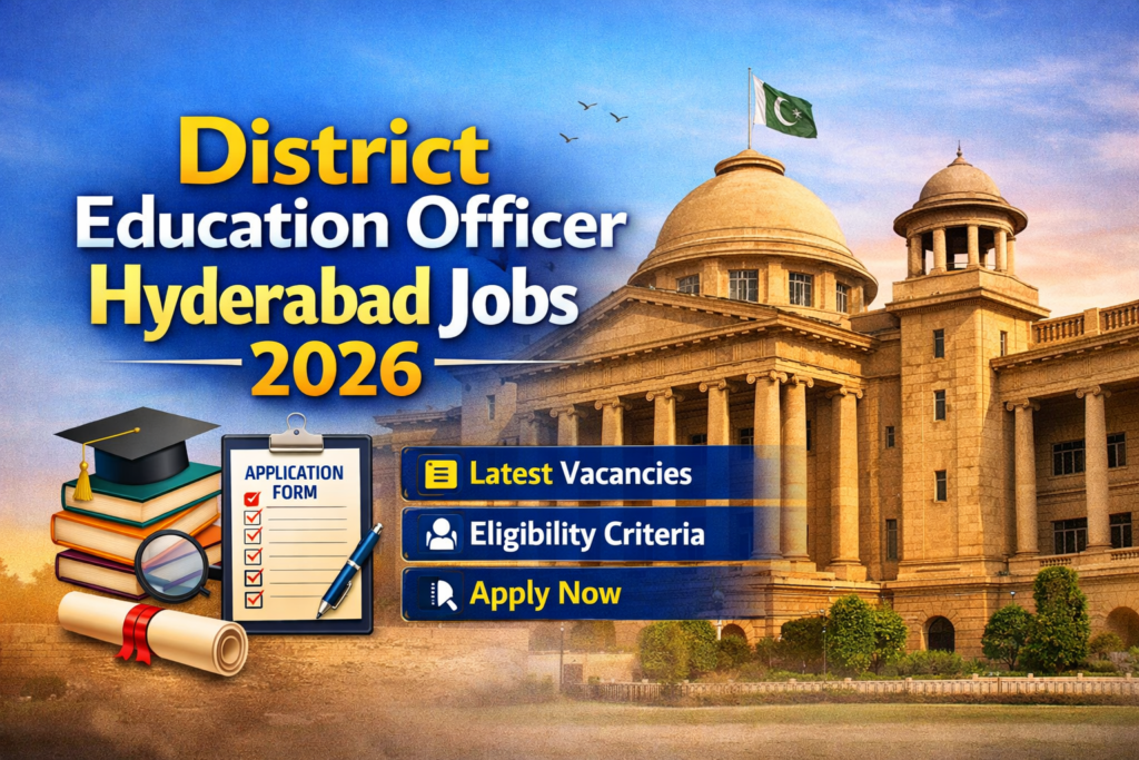 District Education Officer Hyderabad Jobs 2026