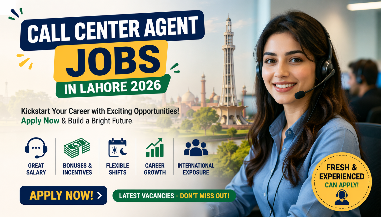 Call Center Agent Jobs In Lahore 2026