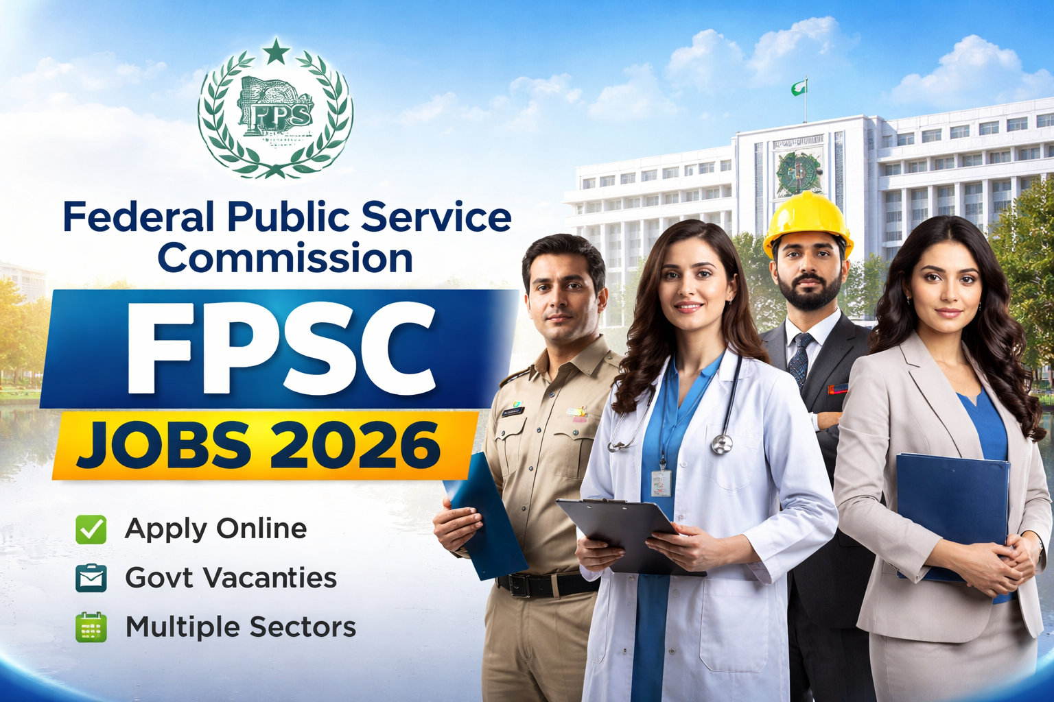 Federal Public Service Commission FPSC Jobs 2026